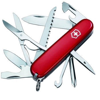 Ніж складний, мультитул Victorinox Fieldmaster (91мм, 15 функцій), червоний 1.4713