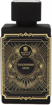 Woda perfumowana unisex Riiffs Parfums Goodness Oud Black 100 ml (6291106908435)