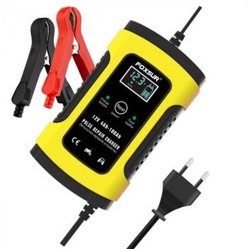 Зарядное устройство для автомобильного аккумулятора Smart Charger 12V 6A • Автоматическое, 3 этапа зарядки