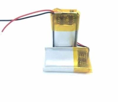 Аккумулятор литий-полимерный 501020 емкостью 100mAh для питания различных электронных устройств комплект 2шт (5024713)