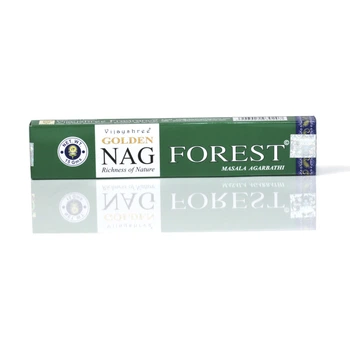 Аромапалочки, благовония Forest / Форест ( Vijayshree, Golden NAG ) Виджайшри, Голден Наг, 15 грам (уп. - 15 палочек)