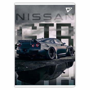 Тетрадь для записей YES, А4, 48 листов, SPORT CAR, клетка, (682000)