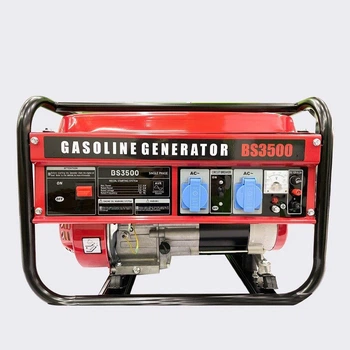 Генератор Bison 3500 газ/бензин 3Квт 4-тактный, 7 л.с., однофазный, медь, AVR 210 см³