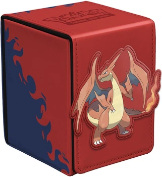 Pudełko na karty Ultra Pokémon - Alcove Flip Deck Box - Mega Charizard Y (0074427167417)