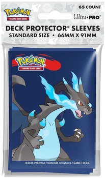 Koszulki na karty Ultra Pro Pokémon - Deck Protector Sleeves - Mega Charizard X 65 szt (0074427167301)