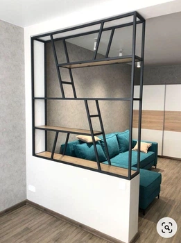 Декоративная перегородка Loft 005 Кованая Металлическая Стильная для дома и сада (389171)