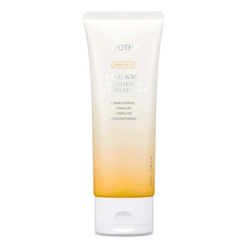 Гель-ексфоліант для сяйва шкіри з каоліном і бакучіолом — APOTHE Baku-Kaol Brightening Scrub Cleanser, 100 мл