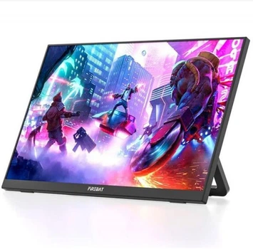 Монитор 15.6" Firebat fb16, Black, wled, ips, 1920x1080, 16:9, 3 мс, 60 Гц, 300 кд/м, 1000:1, 178°/178°, Type-C/HDMI