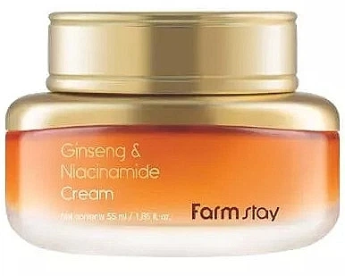 Крем для лица с женьшенем и ниацинамидом - FarmStay Ginseng & Niacinamide Cream 55ml (1352821-750515035-2)