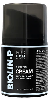 Крем-бустер для лица с пробиотиком и гиалуроновой кислотой - Biolab Estetic Biolin-P Booster Cream 30ml (1315721-409897913-2)