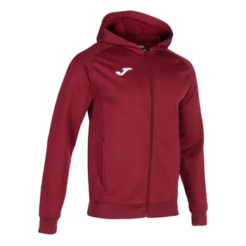 Олимпийка бордовая с капюшоном MENFIS 101303.671 Joma 3XS