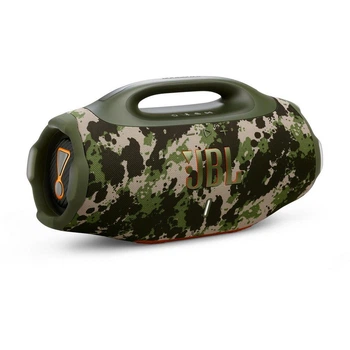 Акустична система портативна JBL серії BoomBox 4 Squad (JBLBOOMBOX4SQUADEP), двосмугова, 200 Вт, 34 години автономної роботи, Bluetooth 5.4, камуфляж