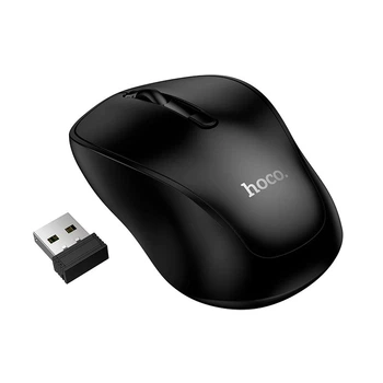 Беспроводная мышь Hoco GM41, 2.4G, BT, 800-1600DPI, 1xAA, black