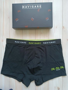Мужские трусы боксеры черные Navigare BK21544 XL