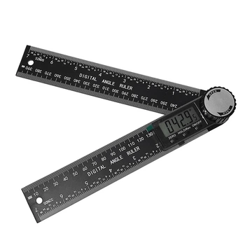 Электронный угломер Digitaler Angle Ruler 0-200 mm Цифровая линейка транспортир 0-360° (2833287646)