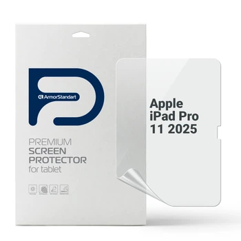 Гідрогелева плівка на планшет Apple iPad Pro 11 (2025) M5 ArmorStandart захисна плівка для екрану прозора (ARM89474)