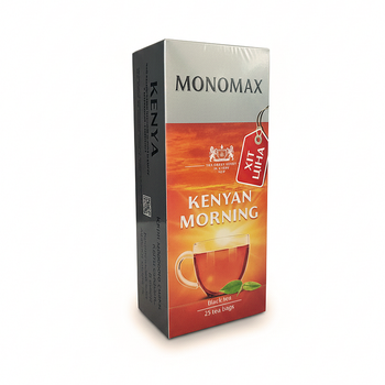 Чай Мономах Kenyan Morning 25*1,8г черный
