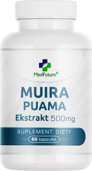 Дієтична добавка MedFuture Екстракт муїра пуама 500 мг 60 капсул (5907589310207)