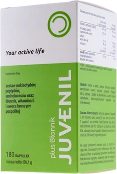 Дієтична добавка Juvenil Plus Клітковина 180 капсул (8594200000073)