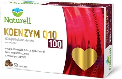 Suplement diety Naturell Koenzym Q10 100 30 kapsułek (5903031280845)
