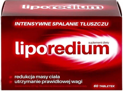 Дієтична добавка Aflofarm Liporedium 60 таблеток (5906071008448)
