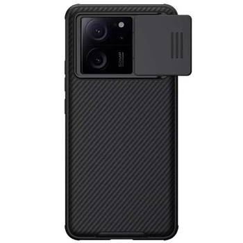 Карбована накладка Nillkin Pro зі шторкою для камери на Xiaomi 13T Pro (Black) (190833)