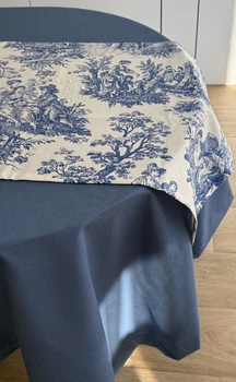 Ранер Ecotton Duck 30497 Blue Водоотталкивающий 45х170 см (25326_000)