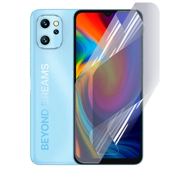 Антишпион приватная плёнка гидрогелевая для смартфона UMiDIGI F3 5G противоударная прозрачная
