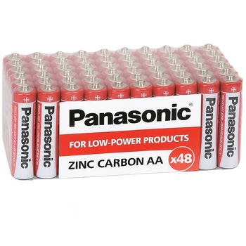 Батарейка Panasonic Zinc Carbon AA BLI 48 шт