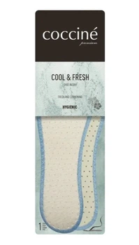 Устілки Coccine Cool & Fresh — текстильні вентильовані устілки з латексної піни. Розмір 41