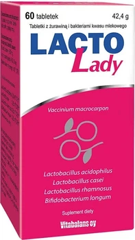 Дієтична добавка Vitabalans Lacto Lady 60 таблеток (6410530085486)