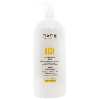 Дерматологическое антибактериальное мыло для рук и тела BABE Laboratorios Dermatology Soap 1000мл