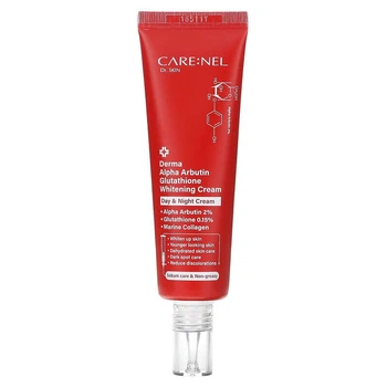 Крем осветляющий Derma Alpha с арбутином и глутатионом Derma Alpha Arbutine Glutathione Whitening Cream CARENEL, 45 мл