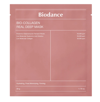 Маска гідрогелева нічна з колагеном Biodance Bio-Collagen Real Deep Mask BIODANCE, 1 шт.