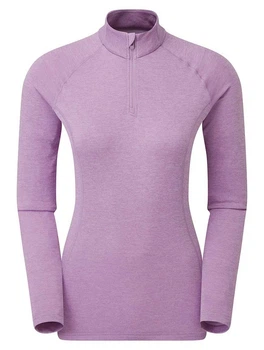 Лонгслив MONTANE Female Dart Zip-Neck Allium XS