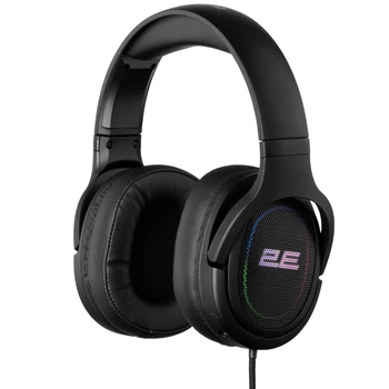 Наушники проводные 2E HG330 Gaming, LED, USB, 2x3.5mm, 2m, black UA UCRF