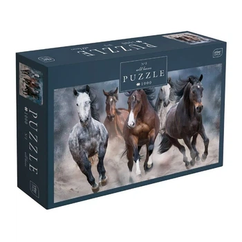 Пазлы Interdruk Wild Horses №3 "Табун диких коней" 48х67 см 1000 шт (384980)
