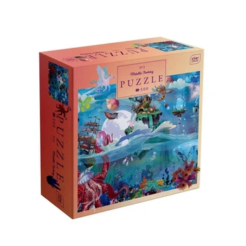 Пазлы Interdruk Metallic Fantasy Wonderland №3 "Країна чудес" 33х46 см 500 шт (385598)