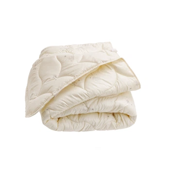 Ковдра зимова Merino / Меріно антиалергенна 200х220 см євро, бежева