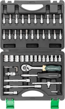 Zestaw kluczy nasadowych Rock Force 4 - 14 mm 1/4" 46 szt. 2462-5 (4811450026894)