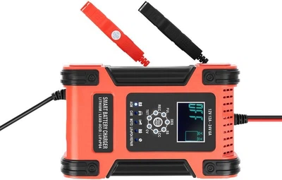 Ładowarka sieciowa do akumulatorów AZO Digital BC-12 12A (230V/12V) 6A (230V/24V) AGM / LiFePO4 / GEL (AZO00D1330)