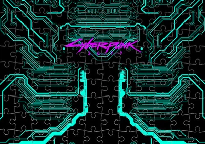 Пазл Із Маленькими Елементами Cyberpunk 2077 (11) Розмір A3