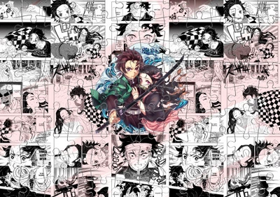 Пазл Із Маленькими Елементами Demon Slayer: Kimetsu No Yaiba [55] Розмір A5