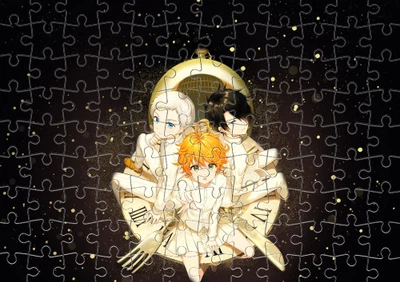 Пазл Із Маленькими Елементами Обіцяний Неверленд / Yakusoku No Neverland 8 Розмір A5