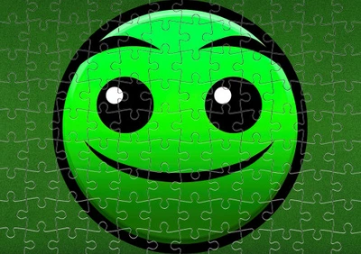 Пазл Із Маленькими Елементами Geometry Dash 24 Розмір A4
