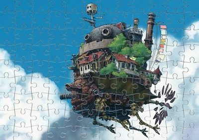 Пазл Із Маленькими Елементами Ходячий Замок Хаула / Howls Moving Castle Розмір A4