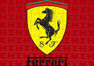 Пазл Із Маленькими Елементами Ferrari Logo 2 Розмір A5