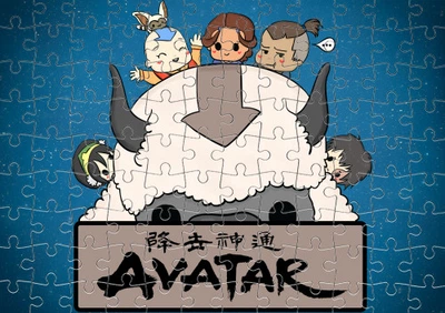 Пазл Із Маленькими Елементами Avatar La Leyenda De Aang Розмір A3