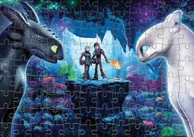 Пазл Із Маленькими Елементами How To Train Your Dragon Розмір A4
