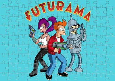 Пазл Із Маленькими Елементами Futurama (Футурама) 1 Розмір A4